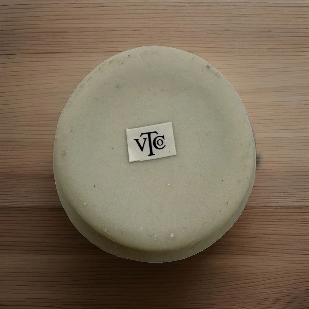 Victorian Trading Co Floral Porcelain Trinket Box Hand Painted w/ Box